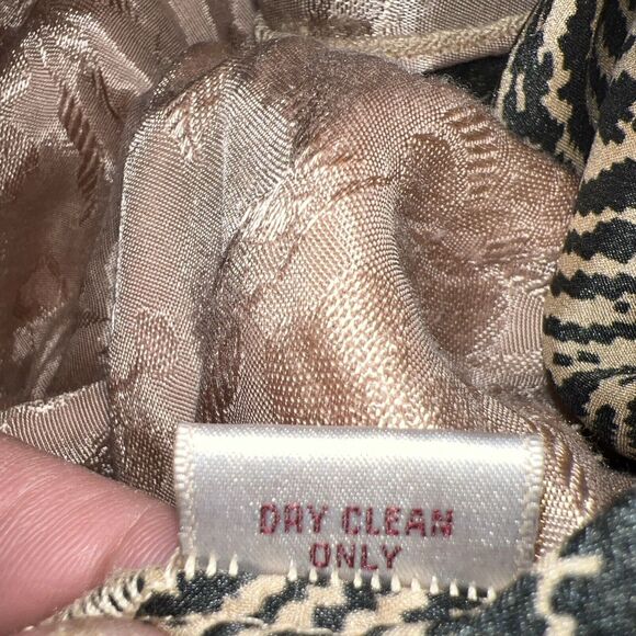 Sterling Styles Vintage One Size Kimono Animal Prink Blouse Shirt Top Unique - Picture 9 of 10